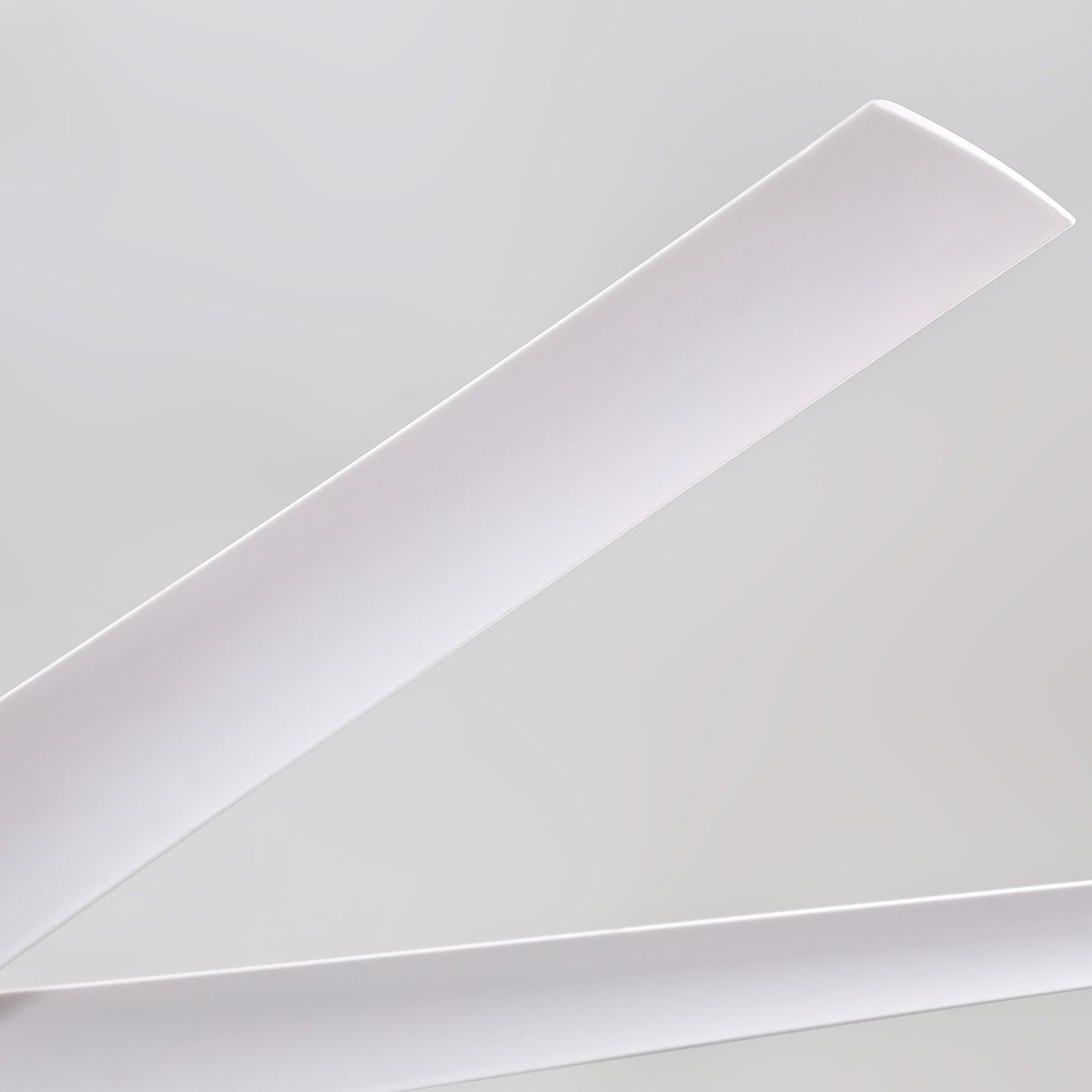100" Smart Indoor White Industrial Large Downrod 8-Blade Ceiling Fans with Lights and Remote Dimmable
