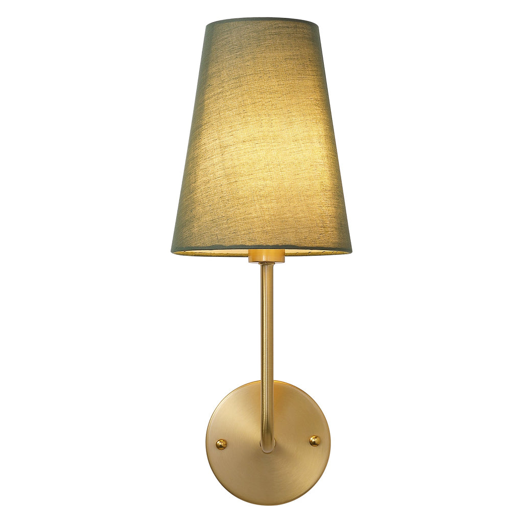 1 - Light Hardwired Dimmable Armed Sconce