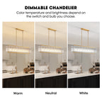 Modern 8-Light Gold Rectangle Ripple Glass Luxury Linear Chandelier for Dining Room with no bulbs included