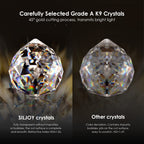 8-Lights Rectangle Crystal Chandelier Flush Mount Ceiling Light