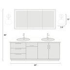 11 in. 1-Light Black Round Modern Wall Sconces with Clear Glass Shade (Bulbs Not Included)