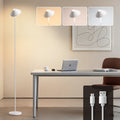 16 in. Modern Black Standard Table Lamps Cordless Integrated Led Dimmable Rechargeable for Indoor and Outdoor (2 Sets)