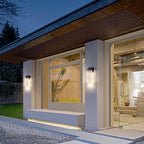 Contemporary Bubble Glass Outdoor Wall Light for Modern Homes